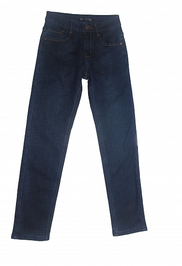 джинсы для мальчиков на флисе для мальчиков NA717-1B оптом