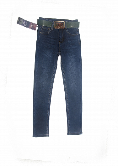 джинсы для девочек на флисе для девочек TF502# оптом