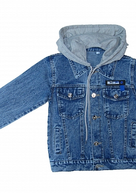 Джинсовый пиджак для мальчиков для мальчиков L-1156-5 оптом L-1156-5