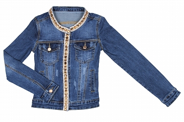 Джинсовый пиджак для девочек SA21-20 для девочек SA21-20 оптом